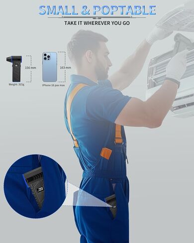 Compressed Air Duster- 4 Speeds Adjustable Electric Air Duster with Digits Display LED Lights,One Charge for 100 Mins, Rechargeable Cordless Air Blower for Keyboard, PC, Car, Home and Outdoor in Saudi Arabia
