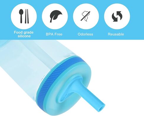 4pcs Replacement Bite Valve for Zak Designs Kelso 15 oz, Silicone Mouthpiece BPA Free Reusable Straw Cup Accessories Compatible with Zak Kids Water Bottles, Orange in Saudi Arabia