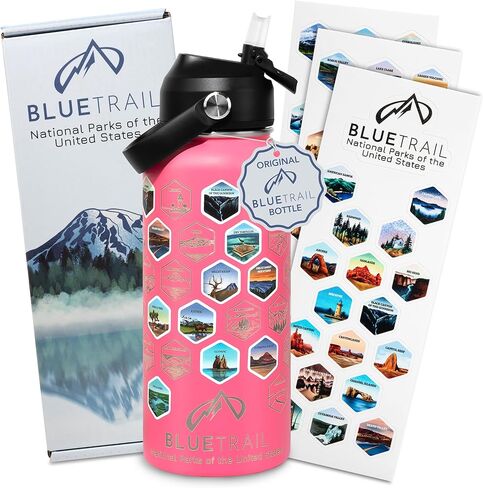 National Parks Water Bottle with Stickers in Kuwait