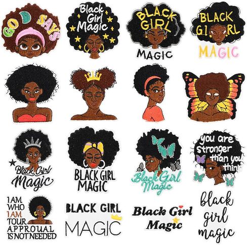 Positive Affirmations Iron on Patches 20pcs Motivational Phrases Embroidered Patch Inspirational Words Sew on Applique Patches for Clothes Bags Hats T-Shirts Jeans Jackets in Kuwait