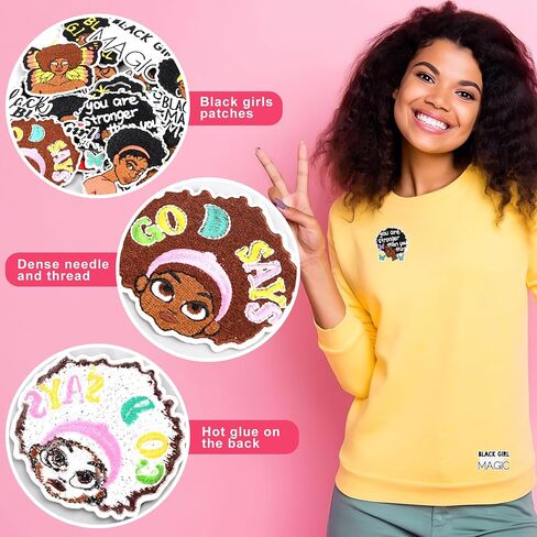 Positive Affirmations Iron on Patches 20pcs Motivational Phrases Embroidered Patch Inspirational Words Sew on Applique Patches for Clothes Bags Hats T-Shirts Jeans Jackets in Kuwait