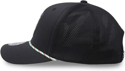 HOOEY Bronx Adjustable Snapback Mesh Trucker Back Hat in Kuwait