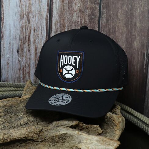 HOOEY Bronx Adjustable Snapback Mesh Trucker Back Hat in Kuwait