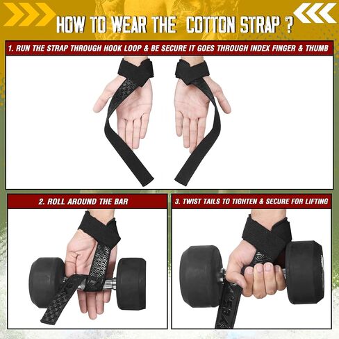 Ultimate Lifting Strap - Maximize Gym Performance with Heavyweight Support & Comfort - Ideal for Powerlifting & Bodybuilding in Saudi Arabia