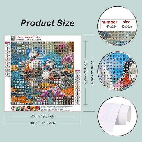 Hill Froeistung Farm Life Life Painting Painting kits للبالغين ، والفن الماسي للحيوانات للمبتدئين ، 5D DIY مثقاب كامل جولة جو الأحجار الكريمة ديكور جدار ديكور هدية 12x12 بوصة in Kuwait