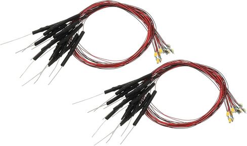PATIKIL 0402 LED MICRO مسبقًا ، 24 PCS 9-12V مصغرة مسبقًا من الجهاز المصغر الذي ينبعث منه الجهاز. in Saudi Arabia