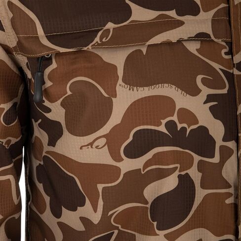 Drake Waterfowl Men's 8-Shot Flyweight Short-Sleeved Shirt | Breathable Moisture-Wicking Quick-Drying Camo Hunting Shirt, Mossy Oak Original Bottomland, Size: XL in Saudi Arabia