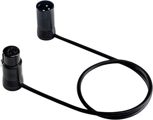 Male Low Profile XLR Connector, Adjustable Angle with Gold-Plated Connectors, DIY, Includes Allen Wrench for Easy Connecting, Space-Saving Design for Audio Professionals and Musicians in Saudi Arabia