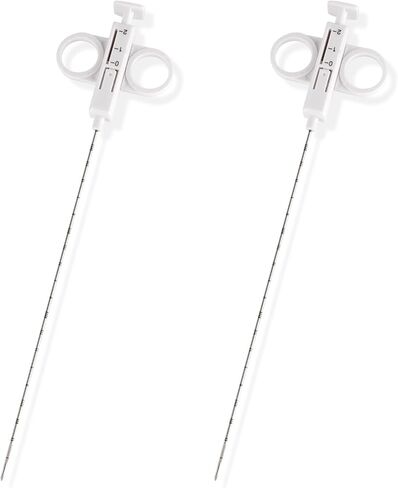 2 PCS Biopsy Needles, Disposable Tissue Sampling Tool, Semi-Automatic Veterinary Sampling Needles for Pet, Livestock, and Wildlife Health (14G/15CM) in Saudi Arabia