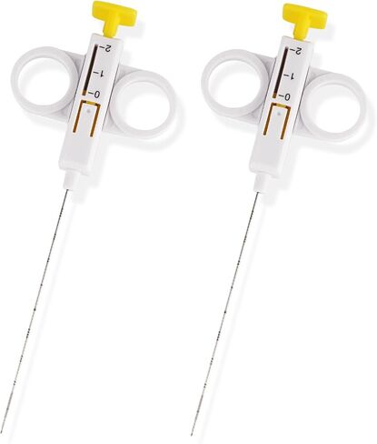 2 PCS Biopsy Needles, Disposable Tissue Sampling Tool, Semi-Automatic Veterinary Sampling Needles for Pet, Livestock, and Wildlife Health (14G/15CM) in Saudi Arabia