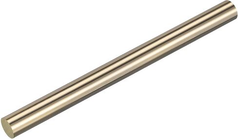 MECCANIXITY Brass Rods 1/8 Inch x 12 Inch Brass Solid Round Rod for Handle Pin DIY Craft Material Pack of 16 in Saudi Arabia