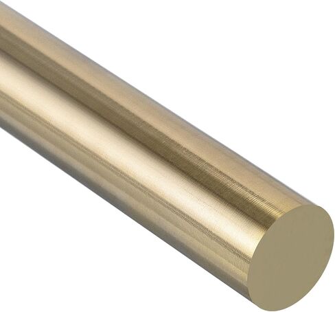 MECCANIXITY Brass Rods 1/8 Inch x 12 Inch Brass Solid Round Rod for Handle Pin DIY Craft Material Pack of 16 in Saudi Arabia