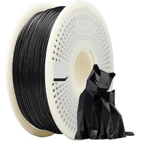 eSUN PLA+ Refilament 1.75mm and Upgarded eSpool+ Set, Reusable and Removable Filament Spool Replacement with 3D Printer Refill PLA Plus, 1KG Spoolless 3D Printing Filament, Bone White