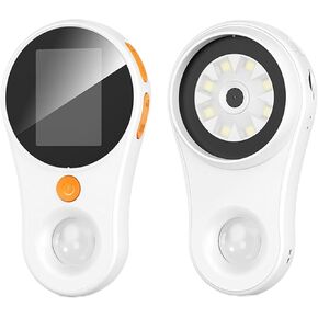 Handheld Digital Microscope,500X Magnification 2MP 1920x1080P HD Digital Microscope with Screen,Portable Microscope for Kids and Adults (White)