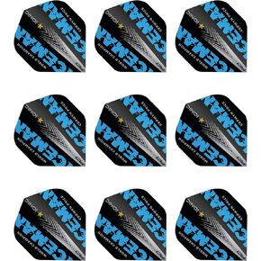 RED DRAGON Gerwyn Price World Champion Edition Dart Flights - 3 Sets per Pack (9 Flights in Total)