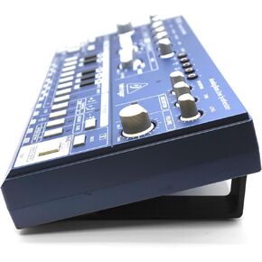Stands for Behringer TD-3 / RD-6. Custom, minimalist design, with adhesive backing and rubber non-slip feet (30 deg), Black