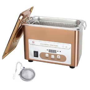 900ml Jewelry Cleaner Ultrasonic Machine Upgrade 40kHz Sonic Cleaner Machine for Glasses Diamond Ring Retainer Watch Small Parts