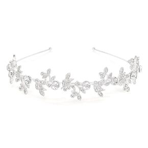 Ammei Gold Headband Bridal Tiara Flower Shape Women's Headpiece Wedding Hair Accessories