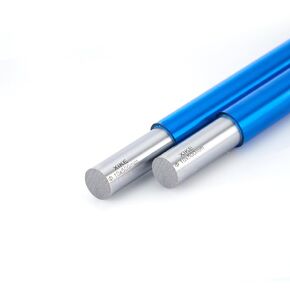 XiKe 4PCS 10mm x 500mm Steel Rod Case Hardened Chrome Plated Linear Motion Rods Linear Rail Rod Shaft - Metric H8 Tolerance