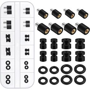 تانستيتش 36pcs يتصاعد المطاط يركع مطاط امتصاص الصدمات مكافحة الاهتزاز جبل كرات المطاط المضادة للاهتزاز المطاط in Kuwait