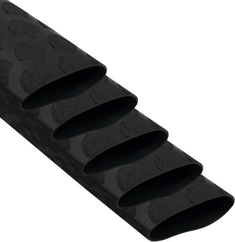 Accering Fishscale Pattern Heat Shrink Tubing Rod Handle Shrink Wrap Waterproof for Old Worn Cork Handles (φ25mm, L3.3ft, Brown Gold) in Saudi Arabia