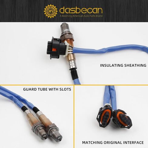 Dasbecan 234-4528 Downstream O2 Oxygen Sensor Compatible with 2011-2016 Chevy Cruze Limited 1.4L 1.8L Sonic Trax 2003-2021 Buick Encore Cadillac SRX CTS 2003-2011 SAAB 2008-2009 213-4698 55572216 in Saudi Arabia