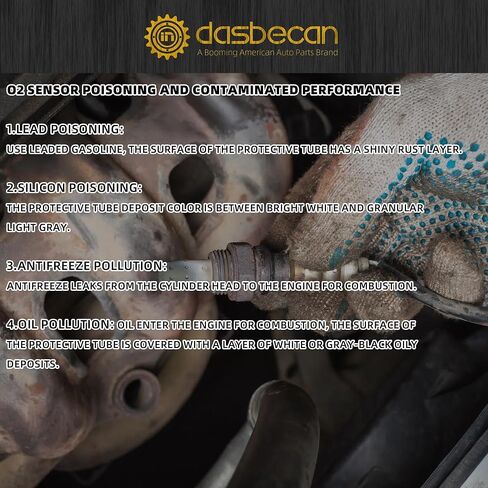 Dasbecan 234-4528 Downstream O2 Oxygen Sensor Compatible with 2011-2016 Chevy Cruze Limited 1.4L 1.8L Sonic Trax 2003-2021 Buick Encore Cadillac SRX CTS 2003-2011 SAAB 2008-2009 213-4698 55572216 in Saudi Arabia