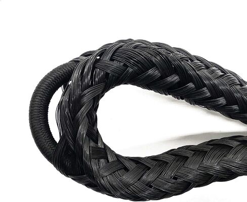 Boat Bungee Dock Llines, Double Braided Nylon Mooring Ropes for Boats, Boat Pontoon Accessories, Perfect for Jet Ski, SeaDoo, WaveRunner, Kayak, Pontoon PWC, 4 ft Black, 2 Pieces in Saudi Arabia