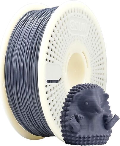 eSUN PLA+ Refilament 1.75mm and Upgarded eSpool+ Set, Reusable and Removable Filament Spool Replacement with 3D Printer Refill PLA Plus, 1KG Spoolless 3D Printing Filament, Bone White in Saudi Arabia
