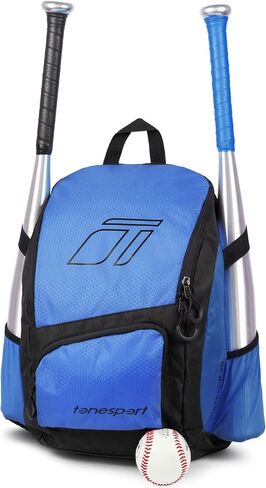 Baseball Bag - Backpack for Baseball, Softball, Tball - Adults & Youth Bat Bag - White in Saudi Arabia