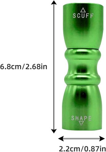 SCOTT EDWARD 3-in-1 POOL CUE TIP TIP ، أداة ملحقات CUE Billiard ، أداة Aerator Tool Cue Thit Tip ، مجدفة ، مشكل وهدايا للأزواج والأصدقاء in Kuwait