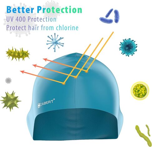 قبعة سباحة C600 للأطفال والبنات والأولاد بتصميم فريد وجودة ممتازة in Kuwait