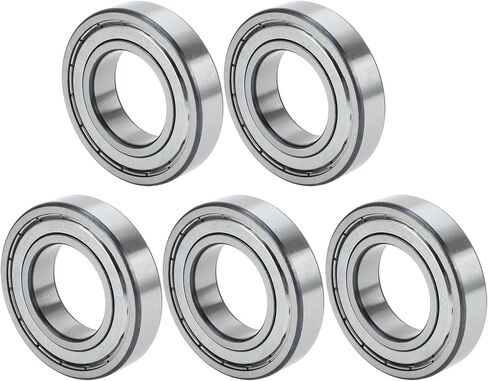 ACROPIX 6209ZZ & Deep Groove Ball Bearings P5 45x85x19mm Lubricated Bearings Double Metal Seal Silver Tone Scooter Skateboard Wheel - Pack of 5 in Saudi Arabia