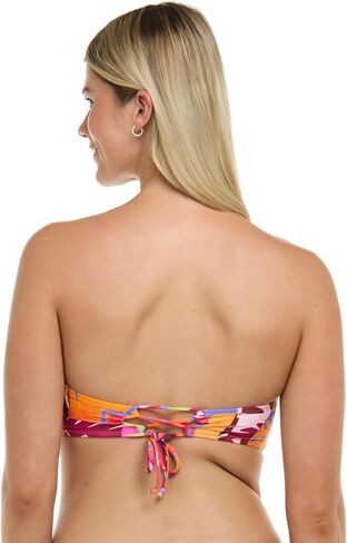 EIDON Women's River Bandeau Bikini Top Swimsuit with Adjustable Back in Saudi Arabia