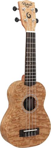 Kahua Ukulele KA-21BLM 21" Soprano Black-Line Maple in Saudi Arabia