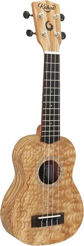 Kahua Ukulele KA-21BLM 21" Soprano Black-Line Maple in Saudi Arabia