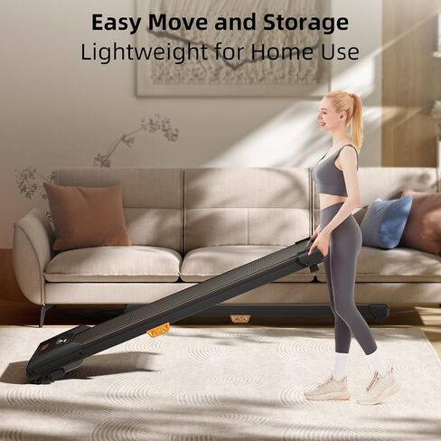 Walking Pad with Auto Incline, 13% BESTGOD Under Desk Treadmill for Home Office 450LBS Weight Capacity, 2.5HP Incline Walking Pad with Remote Control and LED Display in Saudi Arabia