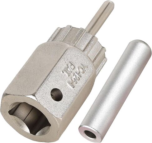 BikeHand Bike Bicycle Compatible with Shimano HG & Sram Gear Cassette Install Removal Tool - Lockring Tool - Mountain, MTB or Road Bike Sprocket or Freewheel in Saudi Arabia