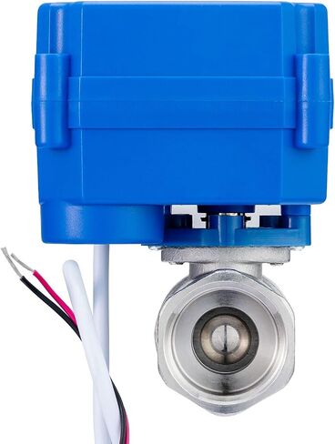 1/2" Brass Motorized Ball Valve, Electric Ball Valve Full Port, 9-24V AC/DC, 2 Wire Auto Return in Saudi Arabia