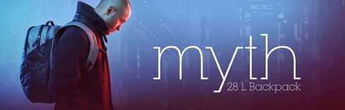 حقائب الظهر المحمول STM Myth 18L-حقيبة ظهر متينة وأنيقة وأنيقة مع جيوب-تناسب كمبيوتر محمول مقاس 15 بوصة و 16 بوصة MacBook Pro مع حماية الكمبيوتر المحمول-Black (STM-117-186P-05) in Kuwait