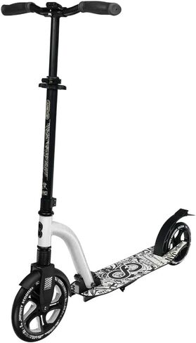 Crazy Skates Foldable Kick Scooter - Kick Scooters for Adults, Teens and Kids with Carrying Strap - Fast Folding, Adjustable Handlebars and Lightweight in Saudi Arabia