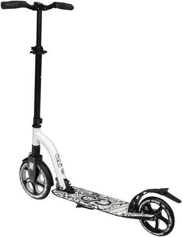 Crazy Skates Foldable Kick Scooter - Kick Scooters for Adults, Teens and Kids with Carrying Strap - Fast Folding, Adjustable Handlebars and Lightweight in Saudi Arabia