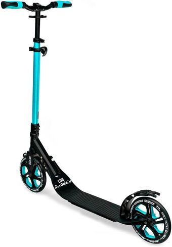 Crazy Skates Foldable Kick Scooter - Kick Scooters for Adults, Teens and Kids with Carrying Strap - Fast Folding, Adjustable Handlebars and Lightweight in Saudi Arabia