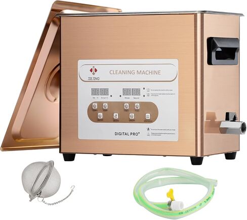 900ml Jewelry Cleaner Ultrasonic Machine Upgrade 40kHz Sonic Cleaner Machine for Glasses Diamond Ring Retainer Watch Small Parts in Saudi Arabia
