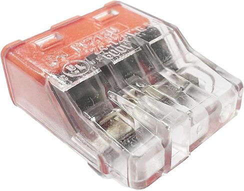 Dicio 75pcs Wire connectors Nuts Push-in terminals UL Listed Quick Connect connectors kit Low Voltage Wire Electrical connectors for Wiring 2 3 4 Port 4 Gauge Connectors Assortment Kit 24-14 AWG in Saudi Arabia