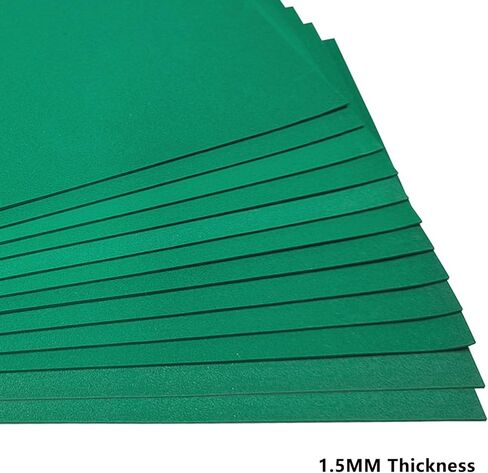 Jtnohx Adhesive Foam Sheets for Crafts, 12 Pieces Eva Foam Paper, 7"×11.3" Craft Foam with Self Adhesive Backing, Sticky Foam Paper for Crafts DIY (White) in Kuwait