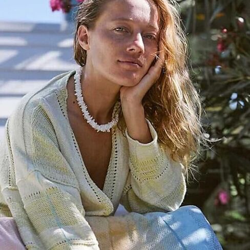 Chennie Boho Shell Choker Necklace Beach Puka Seashell Necklaces Adjustable Rope Jewelry with Anklets for Women and Girls in Saudi Arabia