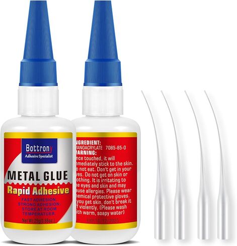 Super Glue for Plastic, 2 Pack Instant Drying Plastic Glue, Clear Lego Glue for Bonding Toys, Plastic Glue Heavy Duty Ideal for Crafts, DIY, Plastic Repair, 3D Printing, Model, Jewelry Repair in Kuwait