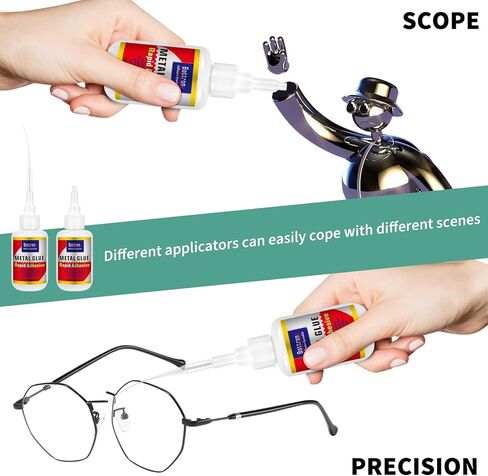 Super Glue for Plastic, 2 Pack Instant Drying Plastic Glue, Clear Lego Glue for Bonding Toys, Plastic Glue Heavy Duty Ideal for Crafts, DIY, Plastic Repair, 3D Printing, Model, Jewelry Repair in Kuwait