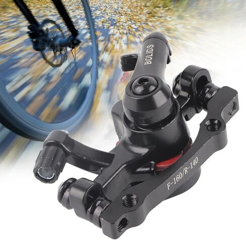 Haofy F160/R140 Brake Pads, Bicycle Brake Device Mechanical Bike Pulling Disc Brake Front Rear Disc Brake Bb8, Mountain Bike Disc Brake in Kuwait